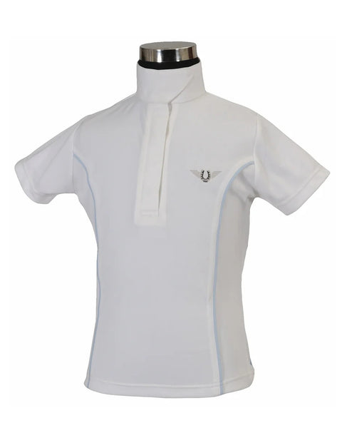 TuffRider Ladies Kirby Kwik Dry Short Sleeve Show Shirt