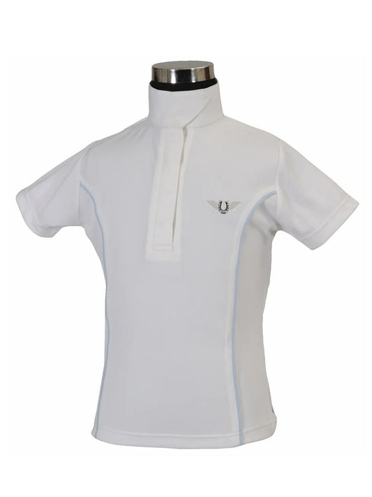 TuffRider Ladies Kirby Kwik Dry Short Sleeve Show Shirt