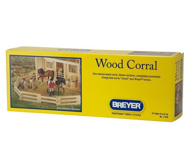 Breyer Horses - Natural Wood Corral - Traditional Size
