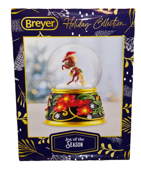 Breyer Horses - 2025 Holiday Snow Globe - Joy of the Season