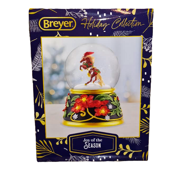 Breyer Horses - 2025 Holiday Snow Globe - Joy of the Season
