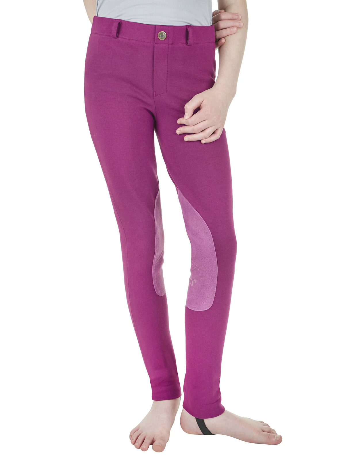 TuffRider Children's Pull-On Jodhpurs with UltraGripp™ Knee Patches