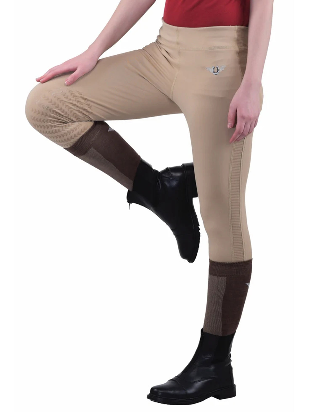 TuffRider Ladies Ventilated Schooling Tights