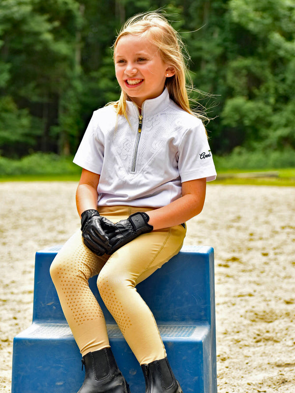 Anni Lyn Sportswear Kid's Elevate Silicone Knee Patch Tight - Closeout!
