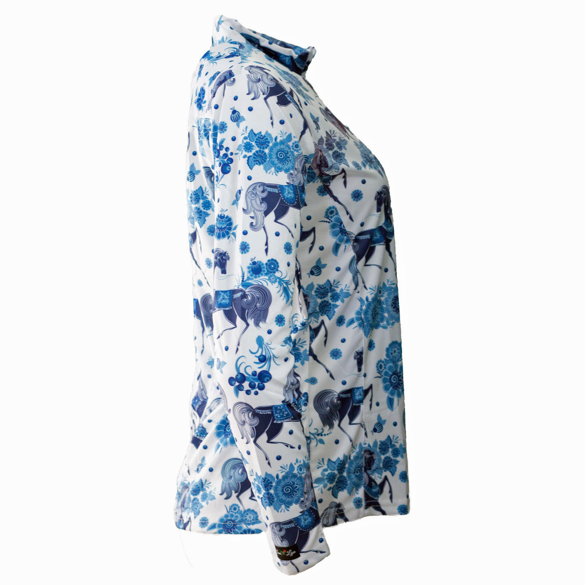 Anni Lyn Sportswear Women's Ventilated Long Sleeve Sun Shirt