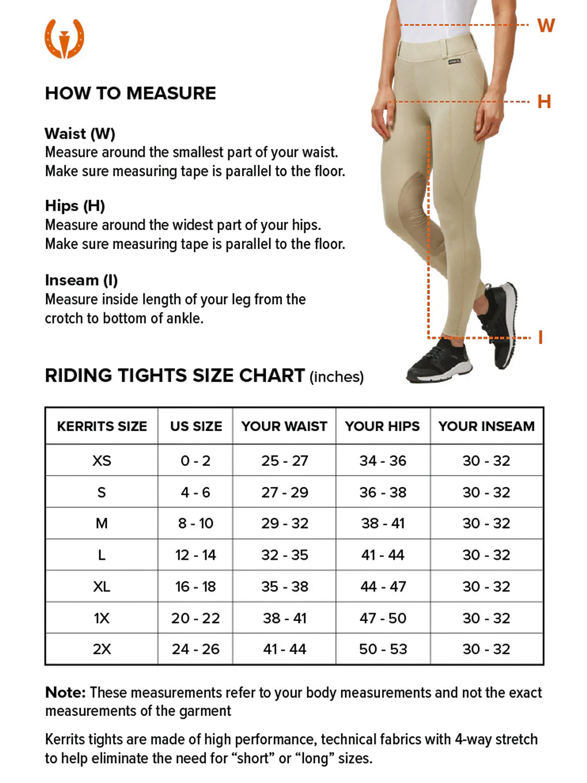 Kerrits Women's Flex Tight 3.0 Full Seat Tight