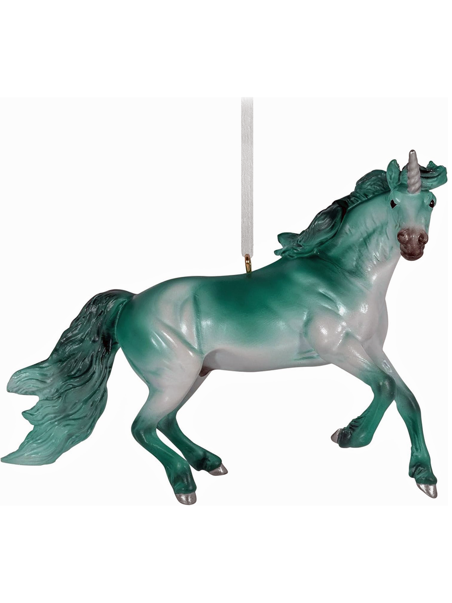 Breyer Horses 2025 Holiday Unicorn Ornament - Nalu