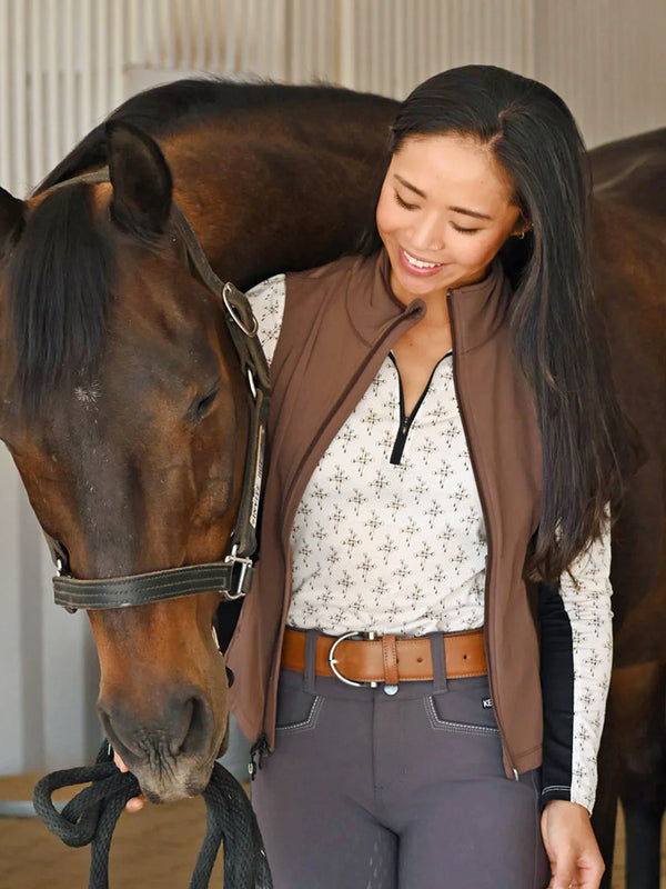 Kerrits Simple D Equestrian Leather Belt