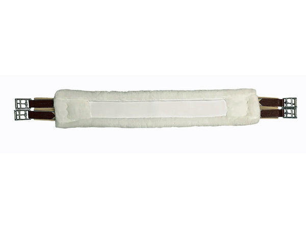 Lettia Collections Cool-Max Fleece Lined Girth (Brown)