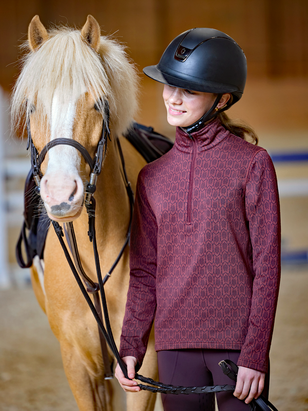 Kerrits Kids Snaffle Links Half Zip Fleece Top