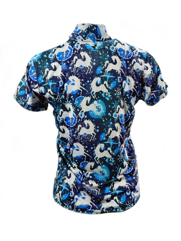 Anni Lyn Sportswear Women's ProAire Printed Short Sleeve Shirt