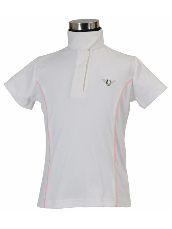 TuffRider Ladies Kirby Kwik Dry Short Sleeve Show Shirt