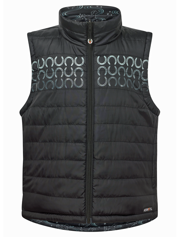 Kerrits Kids Ride the Wind Reversible Quilted Vest