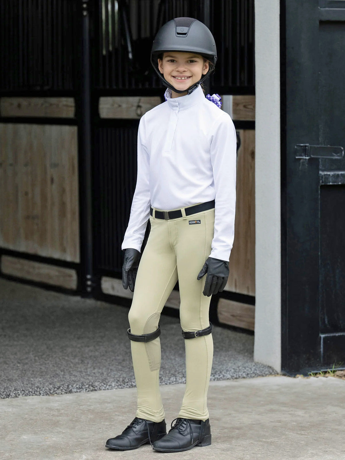 Kerrits Kids Ice Fil Knee Patch Jodphurs