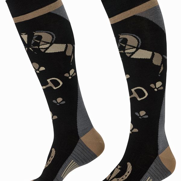 Kerrits Kid's Happy Horse Wool Knee-Hi Socks