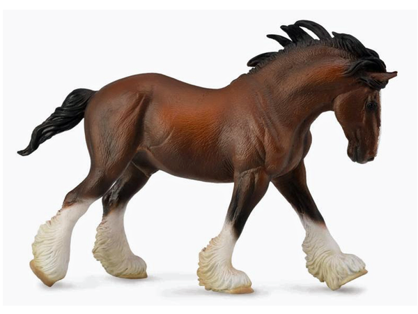 CollectA Clydesdale Stallion - Bay