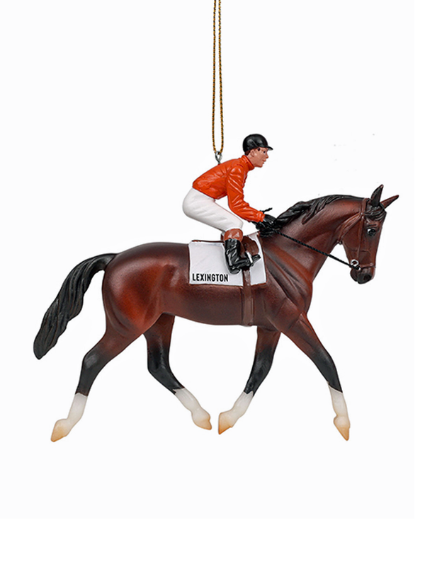 Breyer Horses 2025 Holiday Ornament - Lexington - Racehorse Series