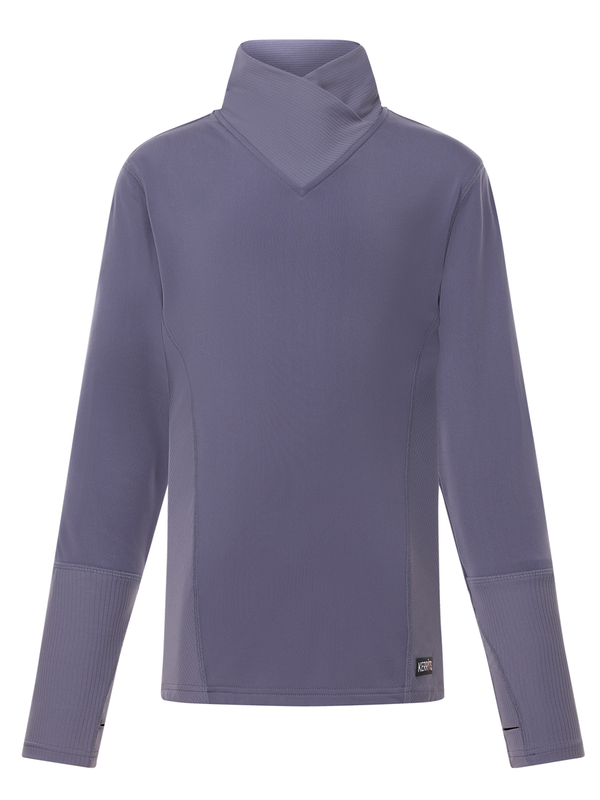 Kerrits Kids Wrap Neck Tech Top - Solid Colors