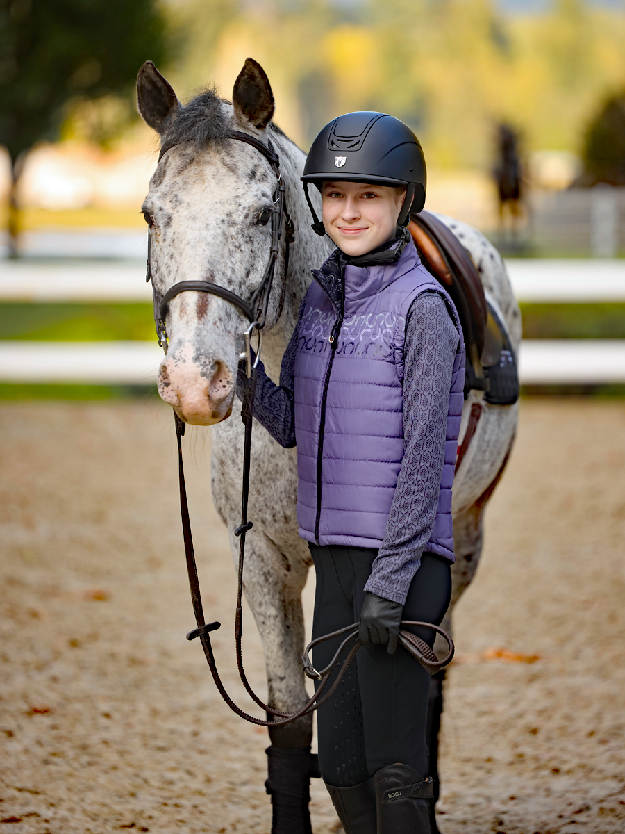 Kerrits Kids Ride the Wind Reversible Quilted Vest