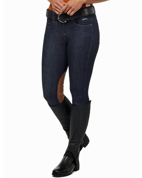 Kerrits Stretch Denim Knee Patch Riding Breech