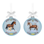 Breyer Horses - Breyer Holiday Ornament - Artist Signature Glass Ornament