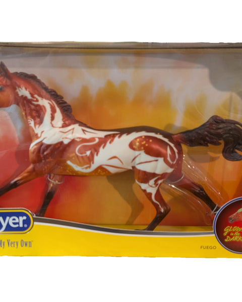 Breyer Horses - 2026 Halloween Horse - Fuego - Traditional Size - Glows in the Dark!