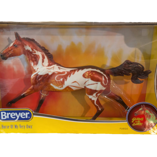 Breyer Horses - 2026 Halloween Horse - Fuego - Traditional Size - Glows in the Dark!
