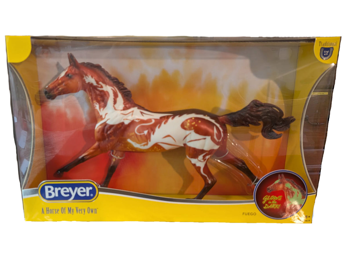 Breyer Horses - 2026 Halloween Horse - Fuego - Traditional Size - Glows in the Dark!
