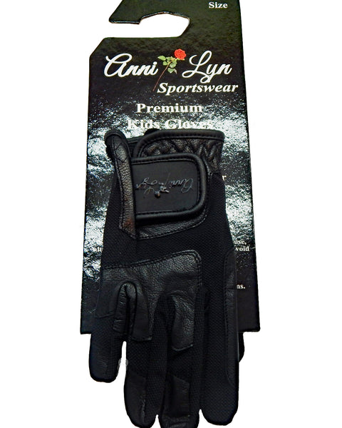 Anni Lyn Sportswear Kid's Leather Show Circuit Glove