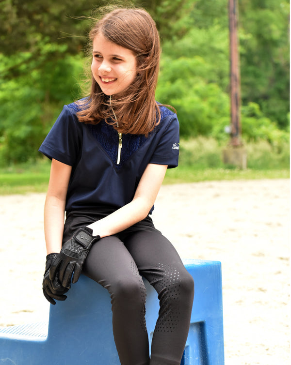 Anni Lyn Sportswear Kid's Elegance Short Sleeve Shirt