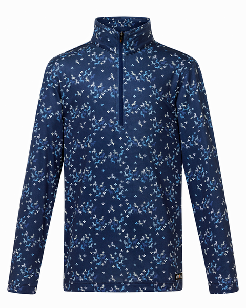 Kerrits Kids In the Zone CoolCore Long Sleeve Shirt - Print