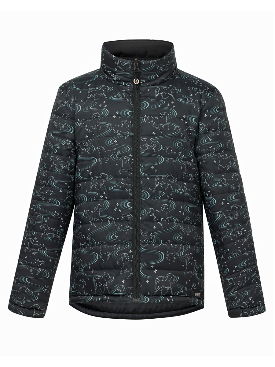 Kerrits Kids Ride the Wind Reversible Quilted Jacket