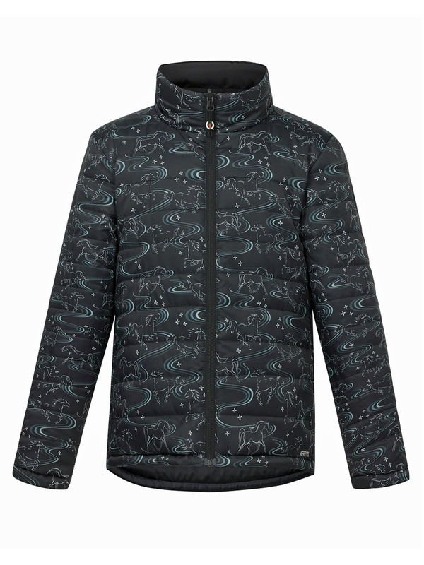 Kerrits Kids Ride the Wind Reversible Quilted Jacket