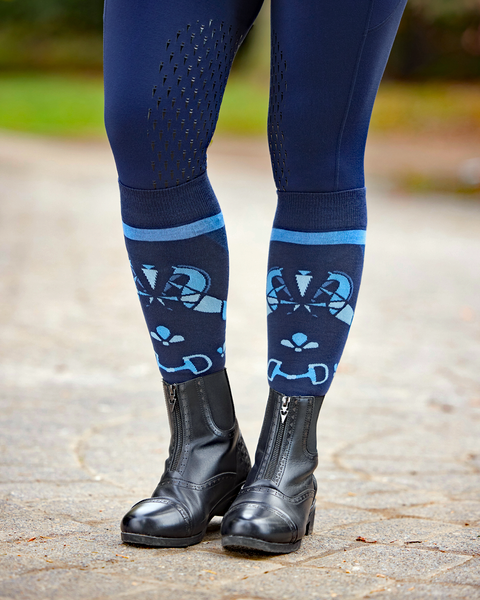 Kerrits Women's Happy Horse Wool Knee-Hi Socks