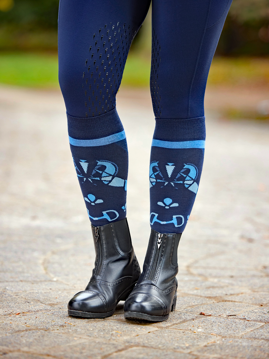Kerrits Women's Happy Horse Wool Knee-Hi Socks