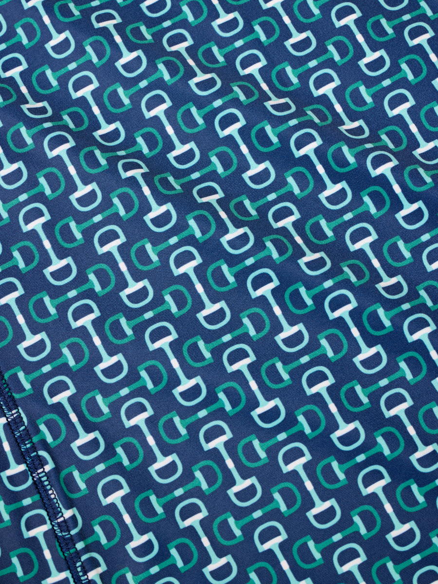 Kerrits Kids First Level Quarter Zip Fleece Top - Prints