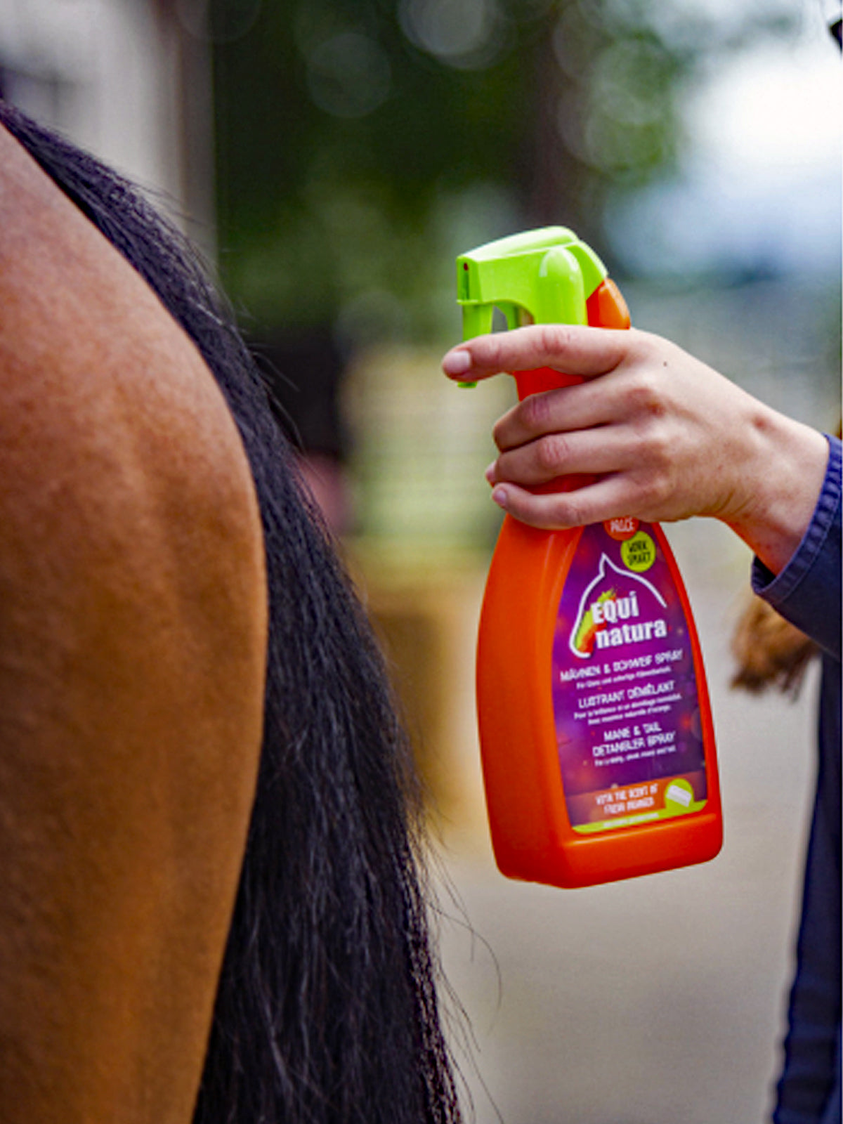 Equinatura All Natural Detangler - 1000 ml Spray Bottle