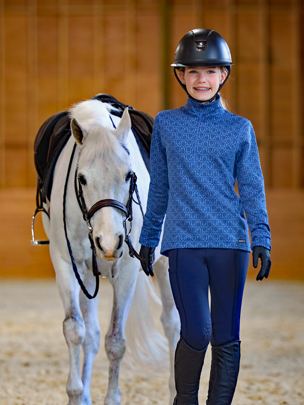Kerrits Kids Snaffle Links Half Zip Fleece Top