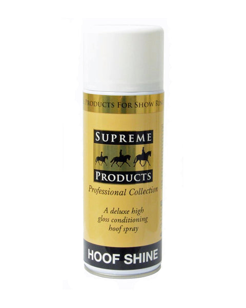 Supreme Horse Care Hoof Shine Spray - Clear - (400ml Spray Can)
