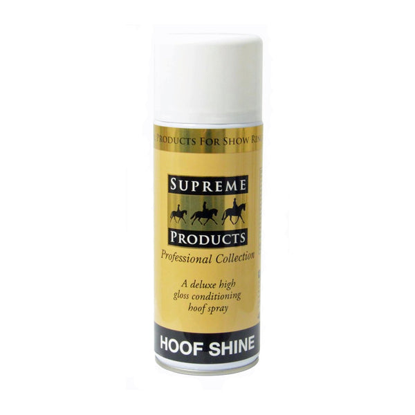 Supreme Horse Care Hoof Shine Spray - Clear - (400ml Spray Can)