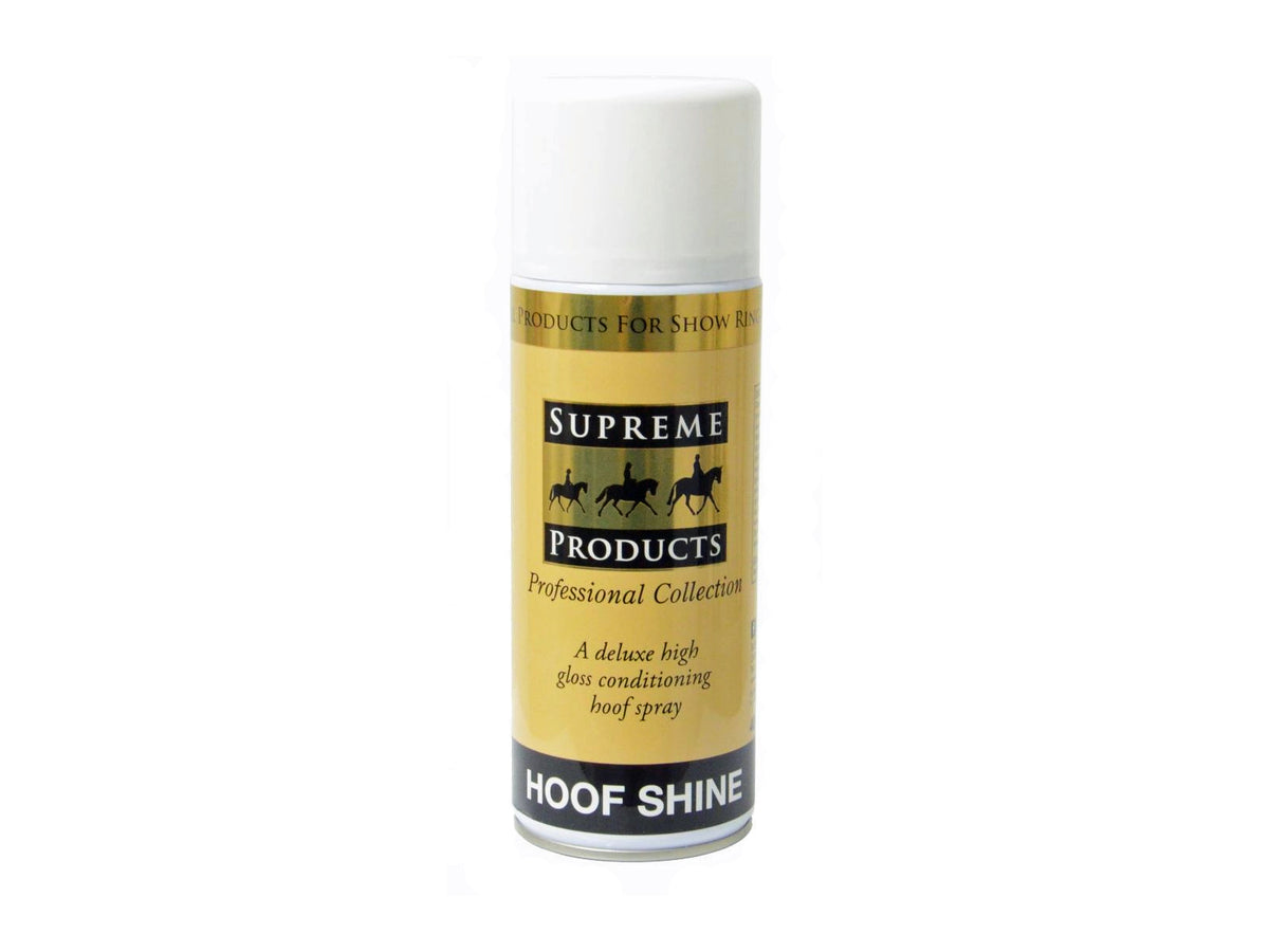 Supreme Horse Care Hoof Shine Spray - Clear - (400ml Spray Can)