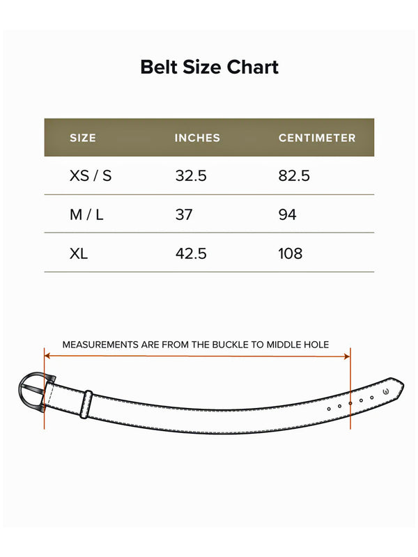 Kerrits Simple D Equestrian Leather Belt