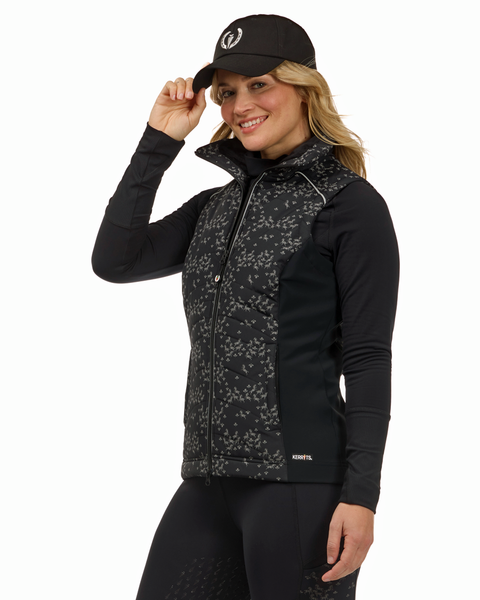 Kerrits Women's Happy Herds Reflective Quilted Vest