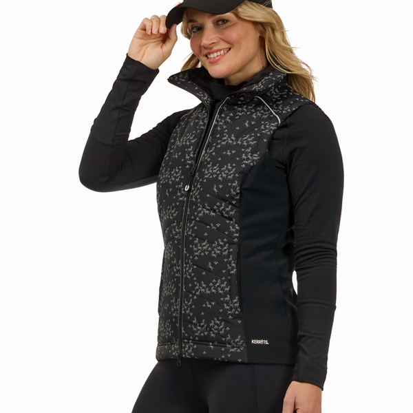 Kerrits Women's Happy Herds Reflective Quilted Vest