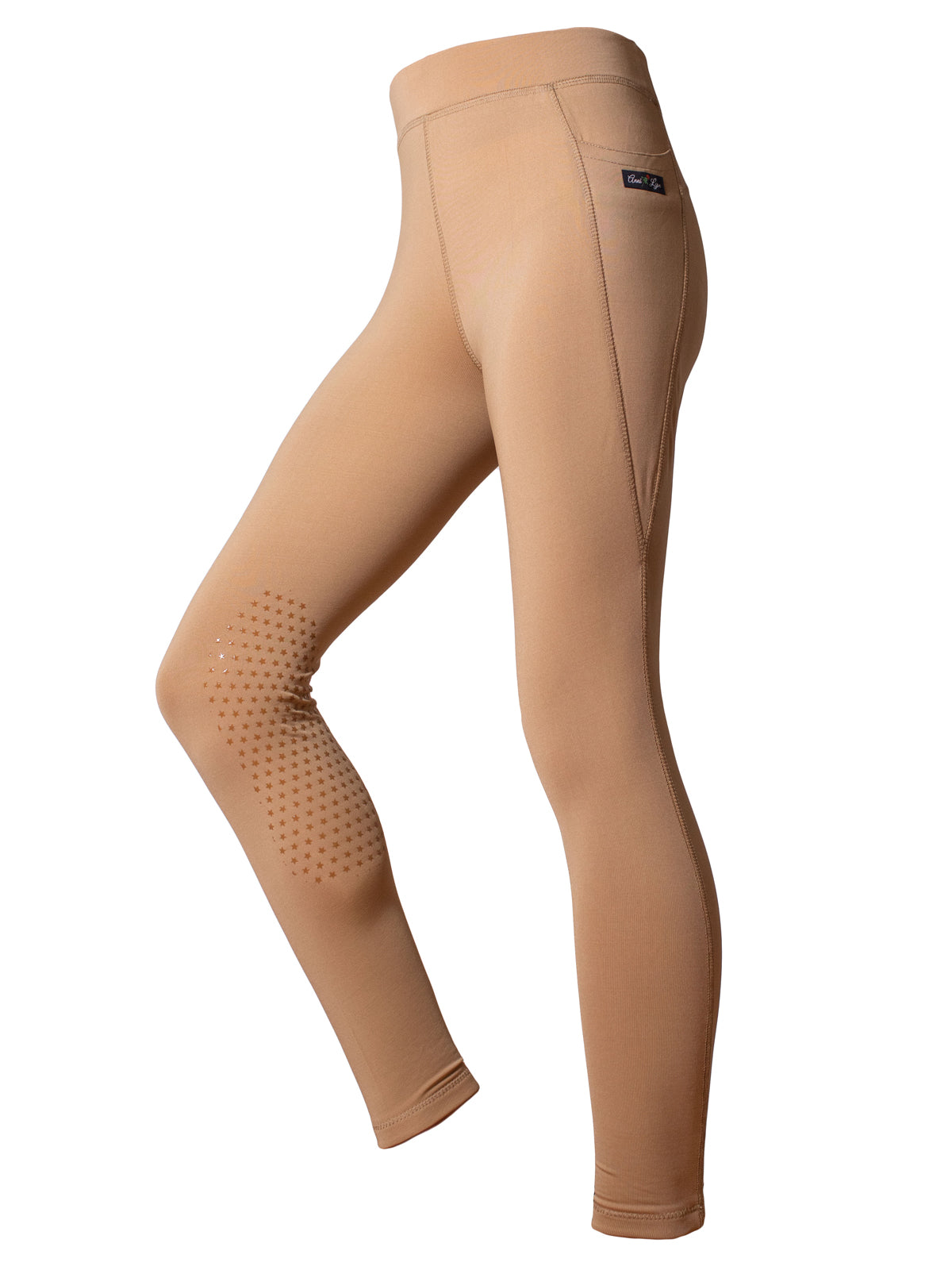 Anni Lyn Sportswear Kid's Elevate Silicone Knee Patch Tight - Closeout!