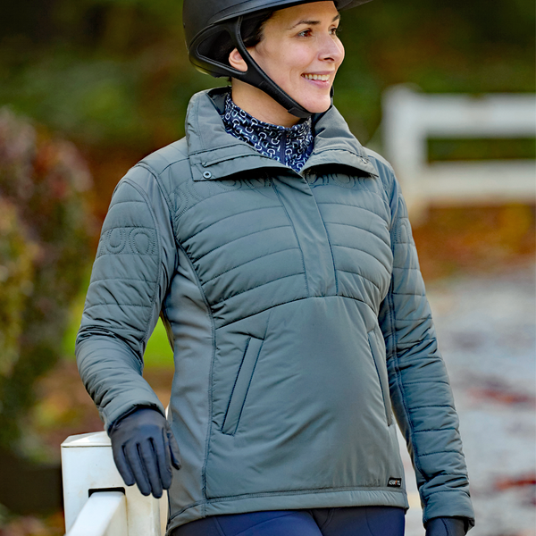 Kerrits Women's Hoofprint Quilted Pullover Jacket