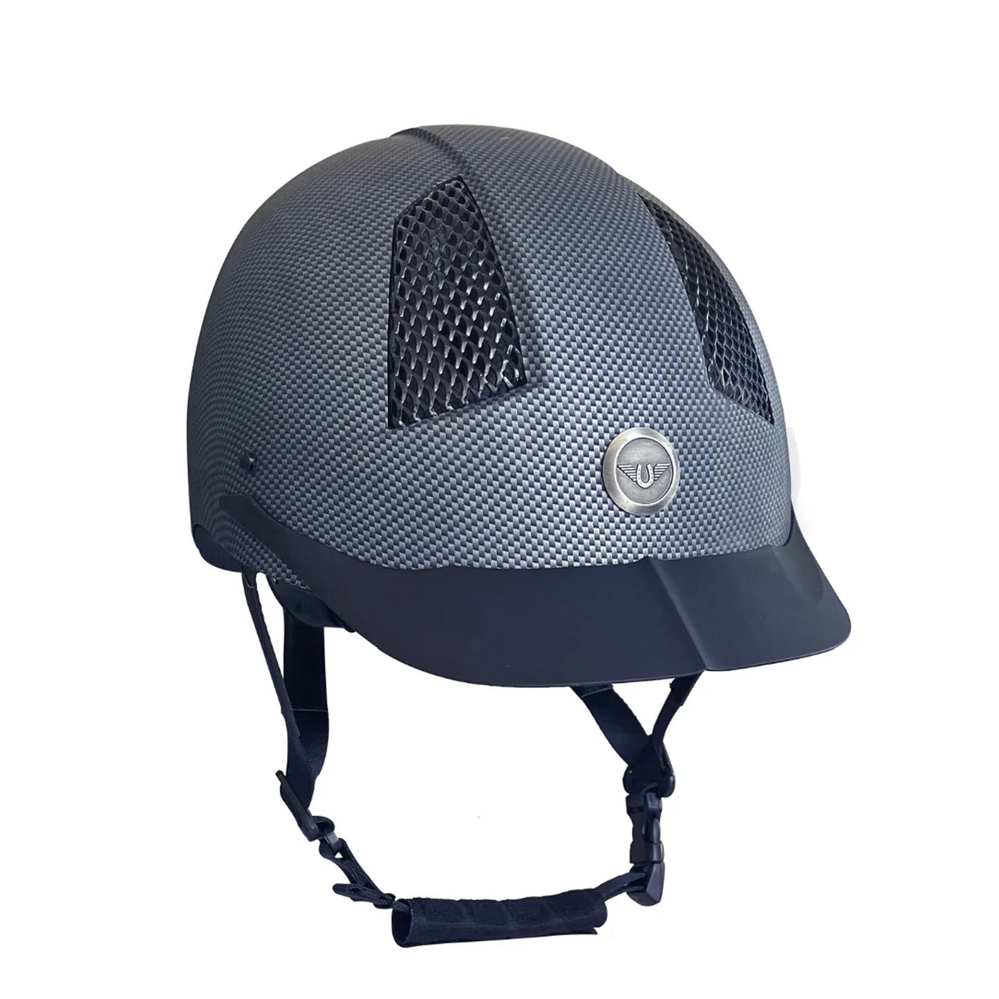 TuffRider Starter Carbon Fiber Print Helmet