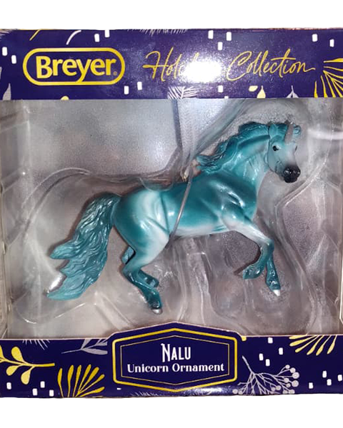 Breyer Horses 2025 Holiday Unicorn Ornament - Nalu