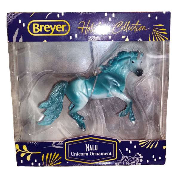 Breyer Horses 2025 Holiday Unicorn Ornament - Nalu