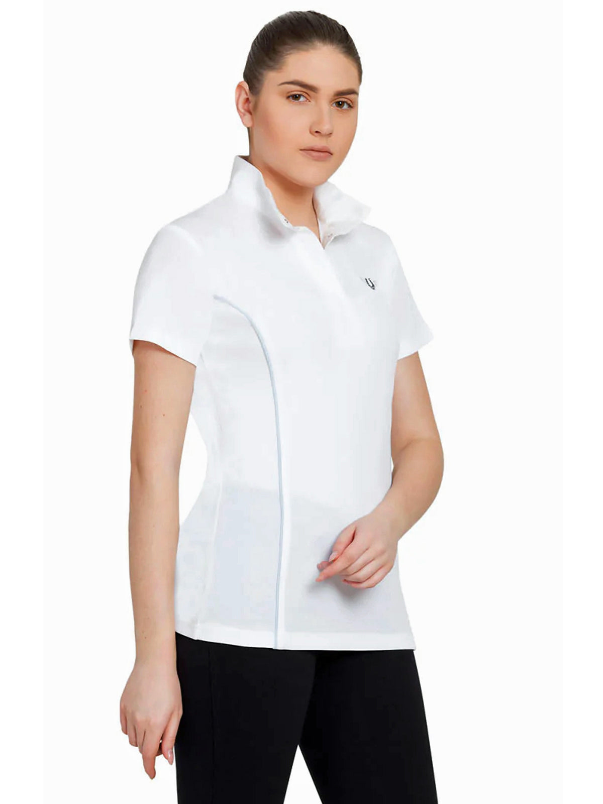 TuffRider Ladies Kirby Kwik Dry Short Sleeve Show Shirt